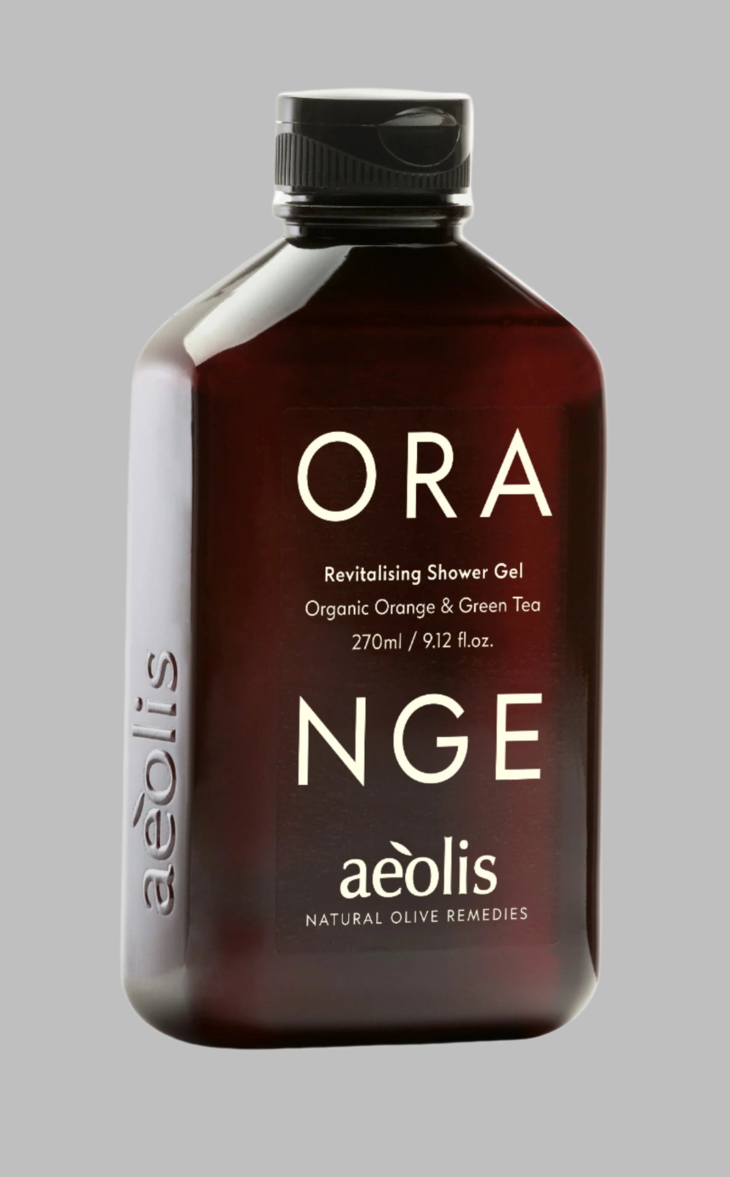 Revitalising Shower Gel with Organic Orange and Green Tea