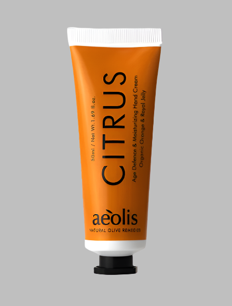 Age Defence & Moisturising Hand Cream with Organic Orange and Urea