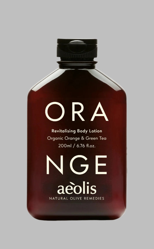Revitalising Body Lotion with Organic Orange and Green Tea