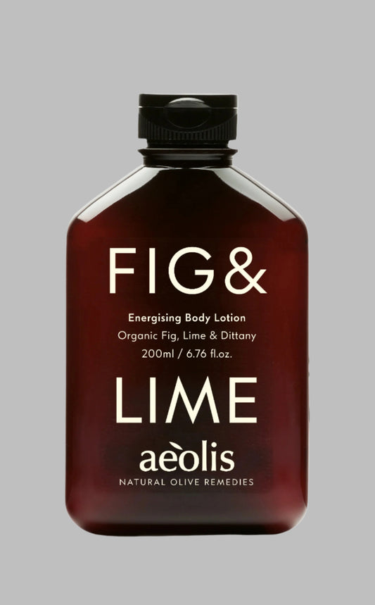 Energising Body Lotion with Оrganic Fig,Lime and Dittany of Crete