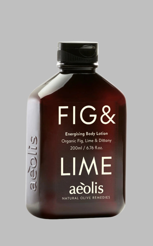 Energising Body Lotion with Оrganic Fig,Lime and Dittany of Crete